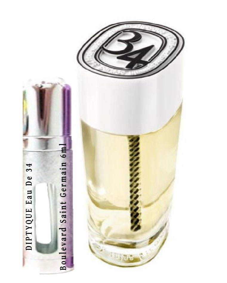 DIPTYQUE Eau De 34 Boulevard Saint Germain samples 6ml