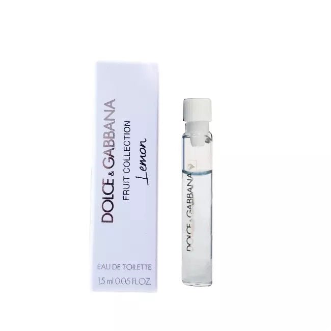 Dolce & Gabbana Fruit Collection Sitruuna 1,5 ML 0,05 fl. oz. virallinen hajuvesinäyte hajuvettä testaava näyte