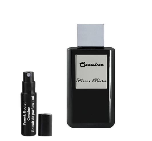 Franck Boclet kokaiini 1 ml 0,03 fl. o.z. hajuvesinäyte, Franck Boclet Cocaine 1ml 0,03 fl. o.z. 液量オンス公式香水サンプル, Franck Boclet Kokaiini 1ml 0,03 fl. o.z. парфюмна проба, Franck Boclet kokaiini 1ml 0,03 fl. o.z. échantillon de parfum, Franck Boclet kok