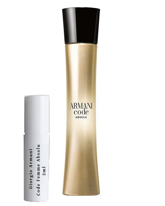 GIORGIO ARMANI Armani Code Femme Absolu näytteet 2ml