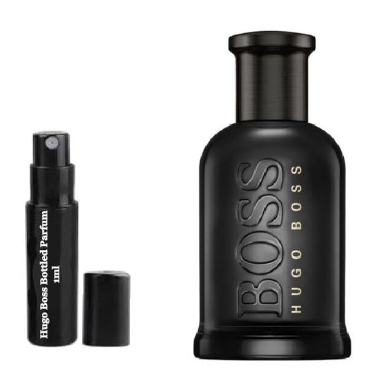 HUGO BOSS BOTTLED PARFUM hajuvesinäytteet, HUGO BOSS BOTTLED PARFUM Parfümproben