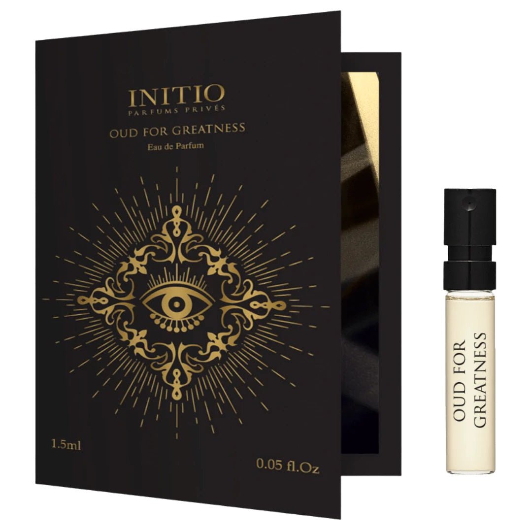 Initio Oud For Greatness 1,5 ml-0,05 fl.oz. Virallinen tuoksunäyte, INITIO OUD FOR GREATNESSin viralliset hajuvesinäytteet, Επίσημα δείγματα αρωμάτων INITIO OUD FOR GREATNESS, INITIO OUD FOR GREATNESS, GREATNESS oficjalne próbki hajuvesi