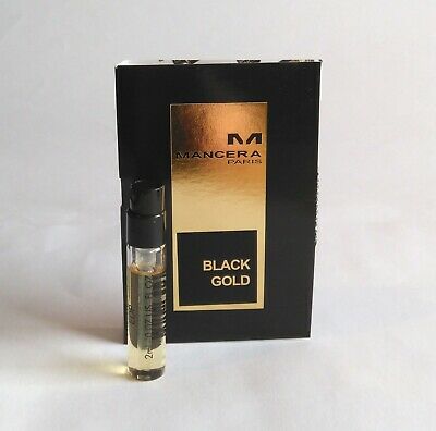 Mancera Black Gold 2ml 0,06 fl. oz. virallinen hajuvesinäyte, Mancera Black Gold 2ml 0,06 fl. oz. virallinen tuoksunäyte