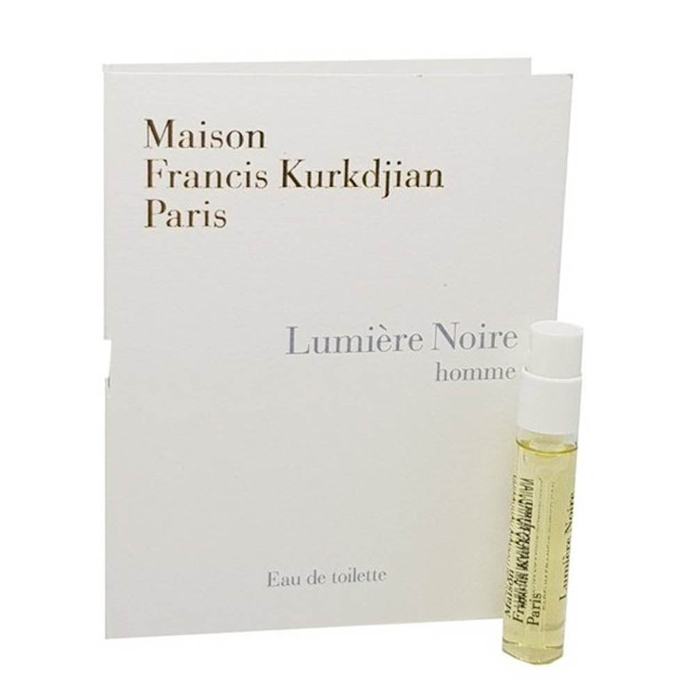 Maison Francis Kurkdjian Lumiere Noire Homme 2ml 0,06 fl. oz. virallisia hajuvesinäytteitä