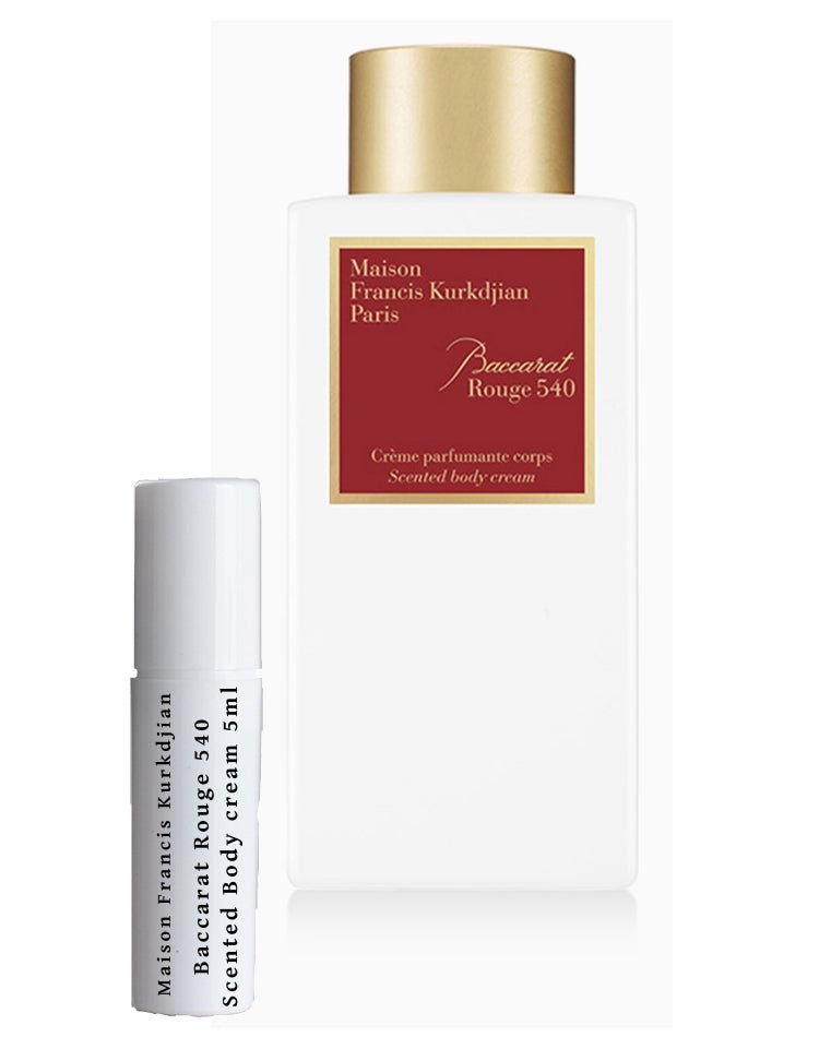 Maison Francis Kurkdjian Baccarat Rouge 540 Scented Body Cream näyte 5 ml