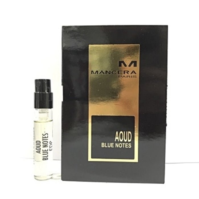 Mancera Aoud Blue Notes 2ml 0,06 fl. oz. virallisia hajuvesinäytteitä