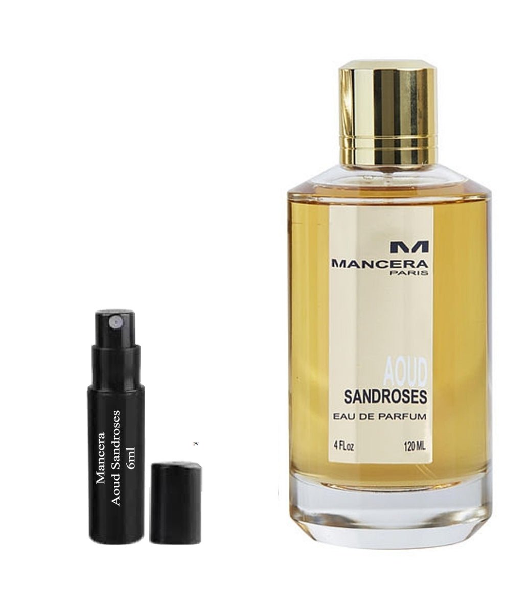 Mancera Aoud Sandroses 6 ml 0,20 fl. o.z. parfüm minta, Mancera Aoud Sandroses 6 ml 0,20 fl. o.z. campione di profumo, Mancera Aoud Sandroses 6ml 0,20 fl. o.z. amostra de hajuvesi, Mancera Aoud Sandroses 6ml 0,20 fl. o.z. 官方香水样品, Mostră de parfum Man