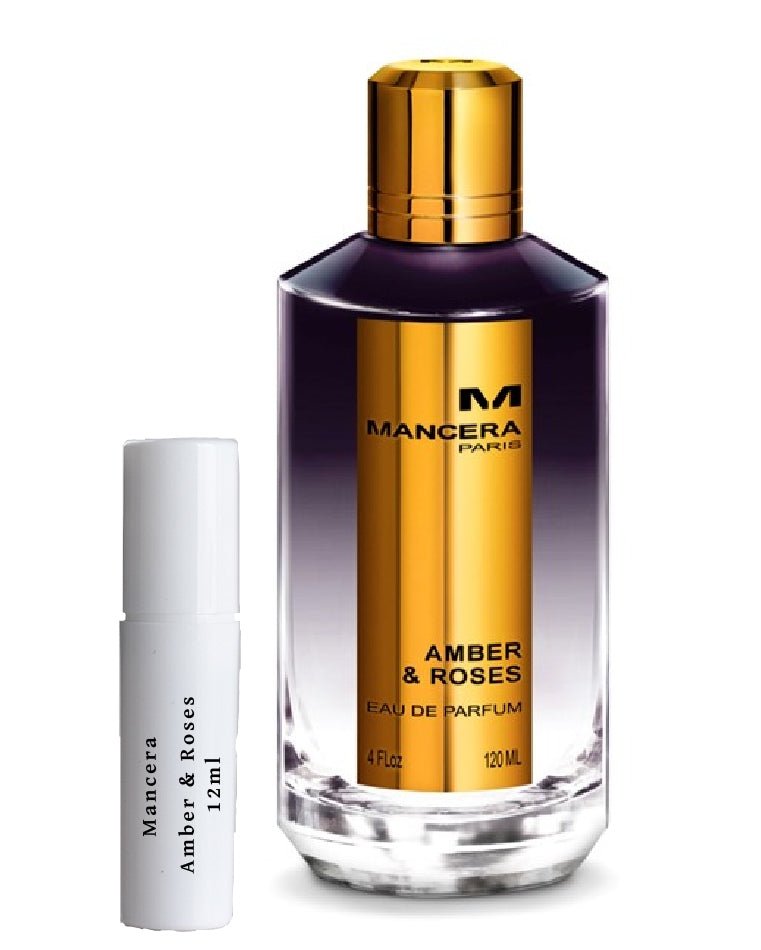 Mancera Amber & Roses matkahajuvesi 12ml