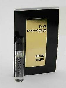 Mancera Aoud Café 2ml 0,06 fl. oz.virallisia hajuvesinäytteitä