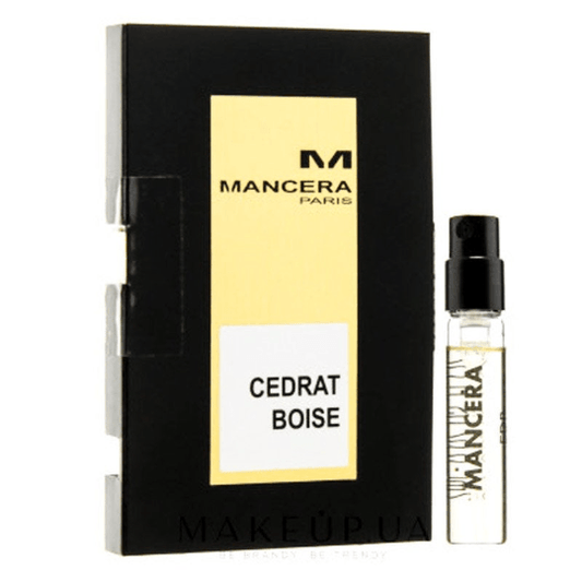 Mancera Cedrat Boise 2 ml 0,06 fl.oz. virallinen hajuvesinäyte