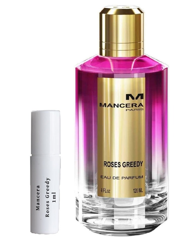 Mancera Roses Greedy tuoksunäytteet-Mancera Roses Greedy-Mancera-1 ml näyte-tuoksu
