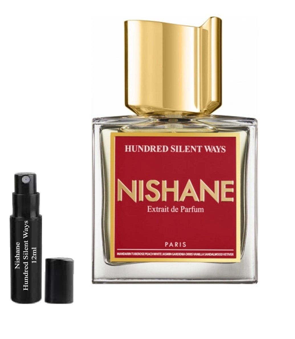 Nishane Hundred Silent Ways 12ml 0,41 fl. o.z. próbka hajuvesi, Nishane Hundred Silent Ways 12ml 0,41 fl. o.z. образец духов, Nishane Hundred Silent Ways 12ml 0,41 fl. o.z. vzorec parfuma
