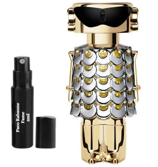 Paco Rabanne Fame 2ml parfymprov, Paco Rabanne Fame 2ml parfumeprøve, Paco Rabanne Fame 2ml parfumstalen, Paco Rabanne Fame 2ml muestra de hajuvettä