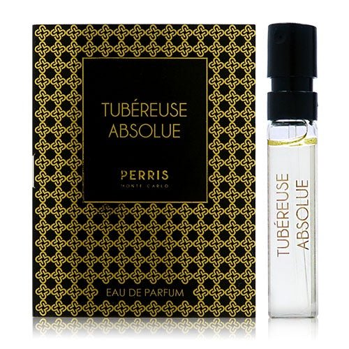 Perris Monte Carlo Tubereuse Absolue parfyymivesi 2,0 ml Virallinen hajuvesinäyte, Perris Monte Carlo Tubereuse Absolue parfyymi 2,0 ml offizielle Parfümprobe, Perris Monte Carlo Tubereuse Absolue parfyymivesi 2,0 ml Muestra Tubereau de Parfume of Mo