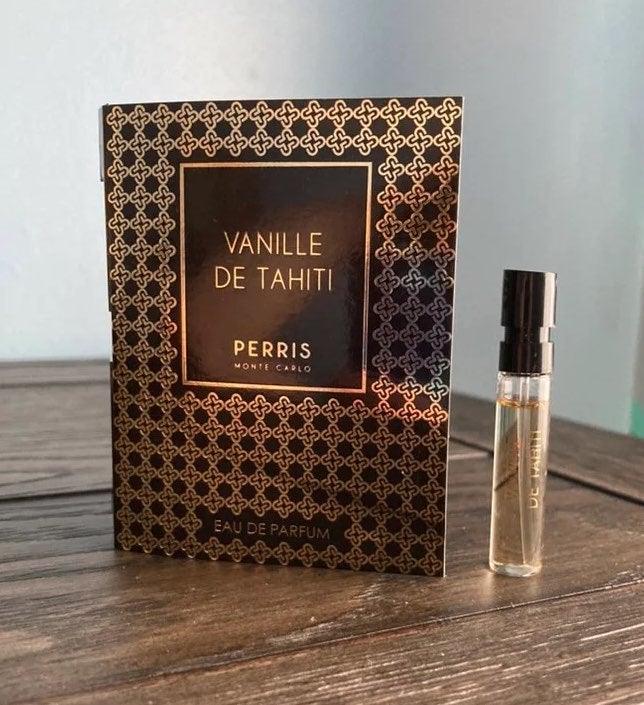 Perris Monte Carlo Vanille de Tahiti 2,0 ml échantillon de parfum officiel, Perris Monte Carlo Vanille de Tahiti 2,0 ml virallinen hajuvesinäyte, Perris Monte Carlo Vanille de Tahiti 2,0 ml oficjalna próbka hajuvettä, Perris Monte Carlo Vanille de Ta