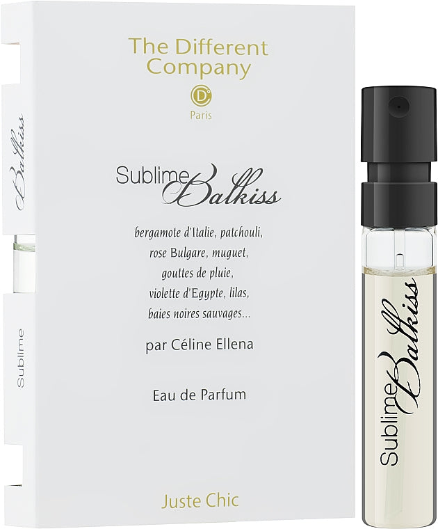 The Different Company Sublime Balkiss 2ml 0,06 fl. oz. virallisia hajuvesinäytteitä