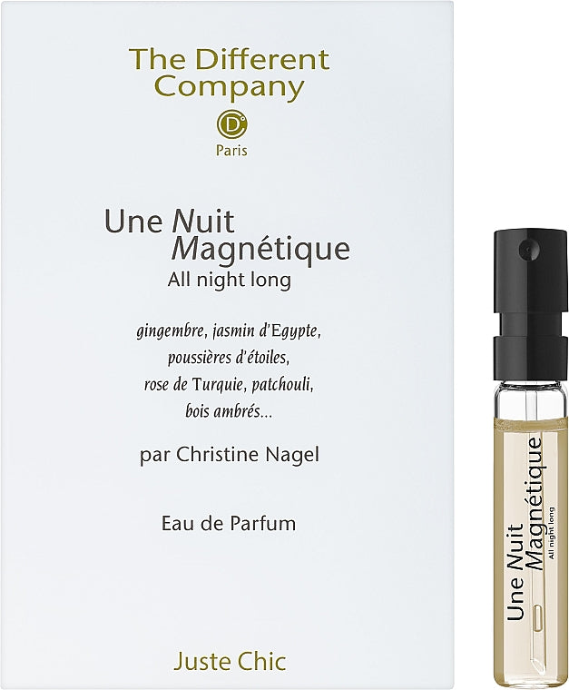The Different Company Une Nuit Magnetique 2ml 0,06 fl. oz. virallisia hajuvesinäytteitä