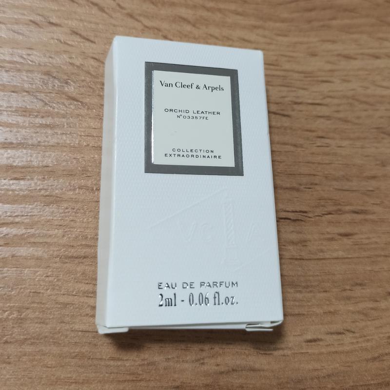 Van Cleef & Arpels Orchid Leather 2ml virallinen parfüm minta, Van Cleef & Arpels Orchid Leather 2ml campione di profumo ufficiale, Van Cleef & Arpels Orchid Leather 2ml amostra oficial de perfume, Van Cleef & Arpels Orchid Leather 2ml oficială de pa