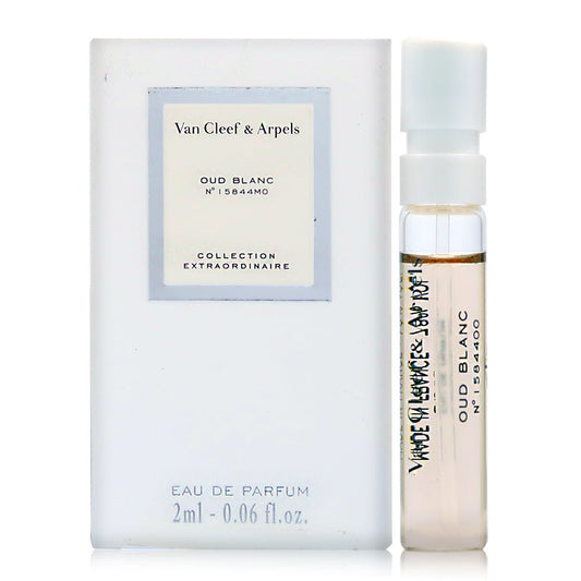 Van Cleef & Arpels Oud Blanc 2ml 0,07 fl. oz. Virallinen hajuvesinäyte, Van Cleef & Arpels Oud Blanc 2ml 0,07 fl. oz. offizielle Parfümprobe, Van Cleef & Arpels Oud Blanc 2ml 0,07 fl. oz. muestra de hajuvesi oficial, Van Cleef & Arpels Oud Blanc 2ml 