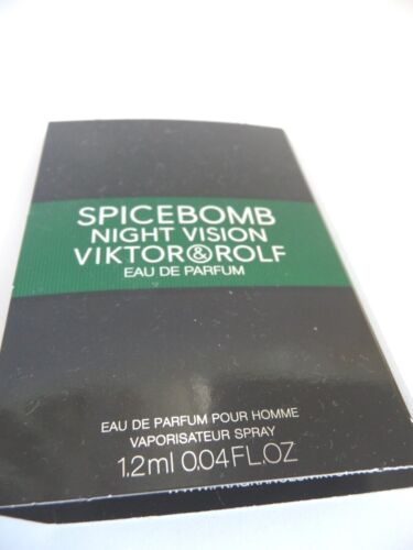 Viktor and Rolf Spicebomb Night Vision 1,2ml 0,04 fl. oz. virallisia hajuvesinäytteitä