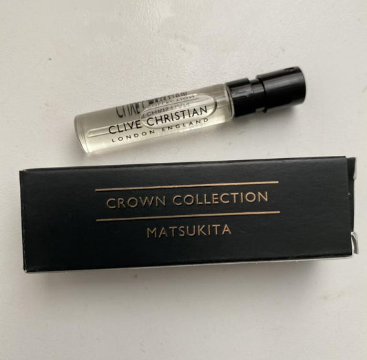 Clive Christian Matsukita 2ml 0,06 fl. oz. virallinen hajuvesinäyte, Clive Christian Matsukita 2ml 0,06 fl. oz. 官方香水样品, Clive Christian Matsukita 2ml 0,06 fl. oz. officieel parfumstalen, Clive Christian Matsukita 2ml 0,06 fl. oz. échantillon de parfu