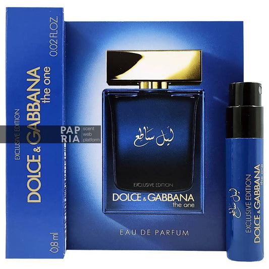 Dolce & Gabbana The One Luminous Night 0,8 ml 0,02 fl. oz. virallinen hajuvesinäyte