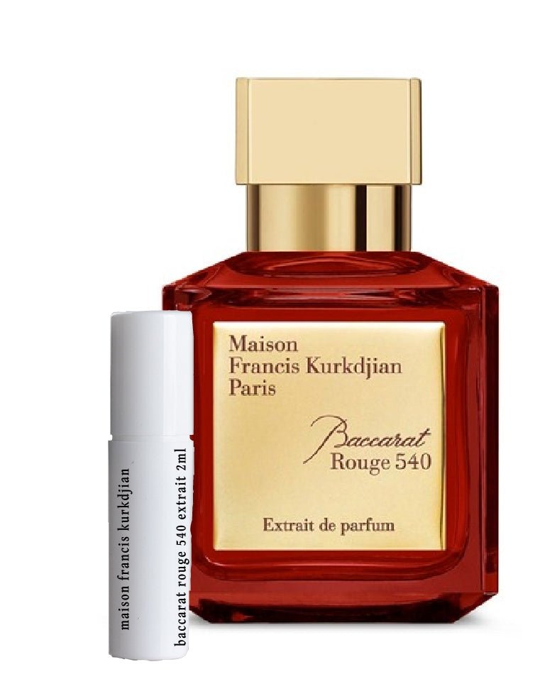 MAISON FRANCIS KURKDJIAN Baccarat Rouge 540 extrait samples Extrait de Parfum-MAISON FRANCIS KURKDJIAN-MAISON FRANCIS KURKDJIAN Baccarat Rouge 540 extrait-2ml-creedperfumesamples