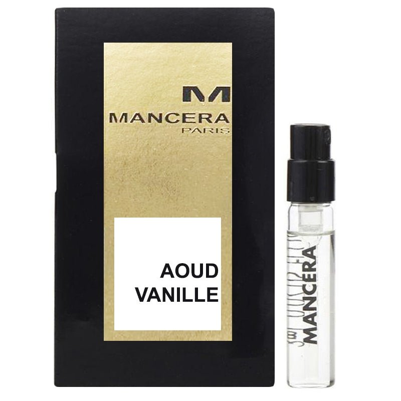 Mancera Aoud Vanille 2ml 0,06 fl. oz. virallisia hajuvesinäytteitä