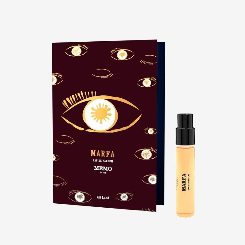 Memo Marfa 1,5 ml / 0,5 Fl. Oz. virallinen näyte